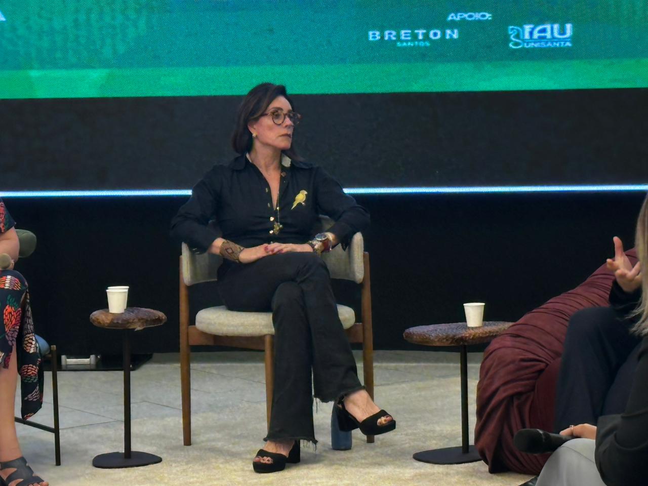 Christiane Torloni participa de debate sobre a Amazônia na abertura do Fórum Esfera(s)