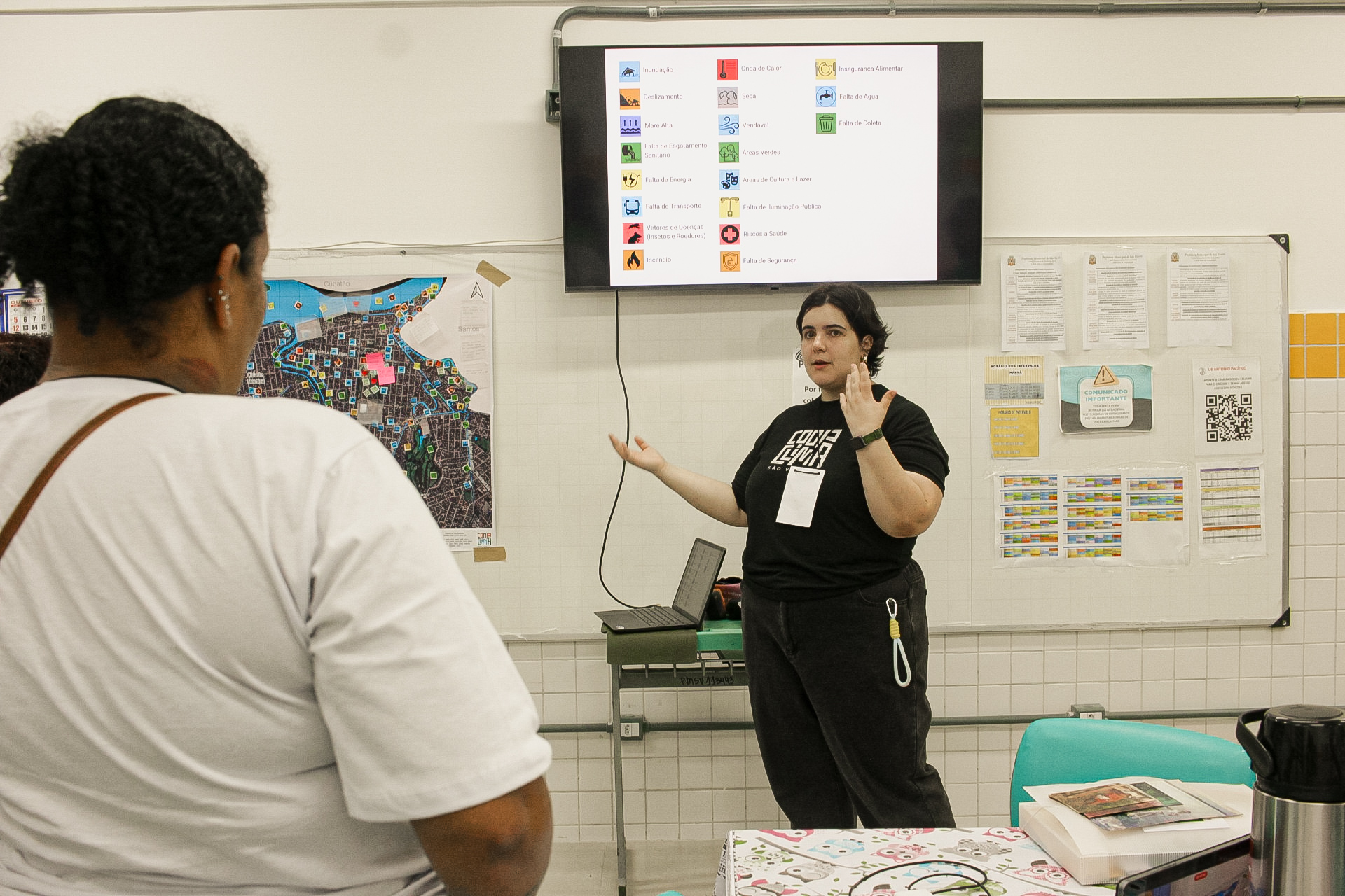 Festival mostra resultados de mapeamento sobre ameaças climáticas em São Vicente
