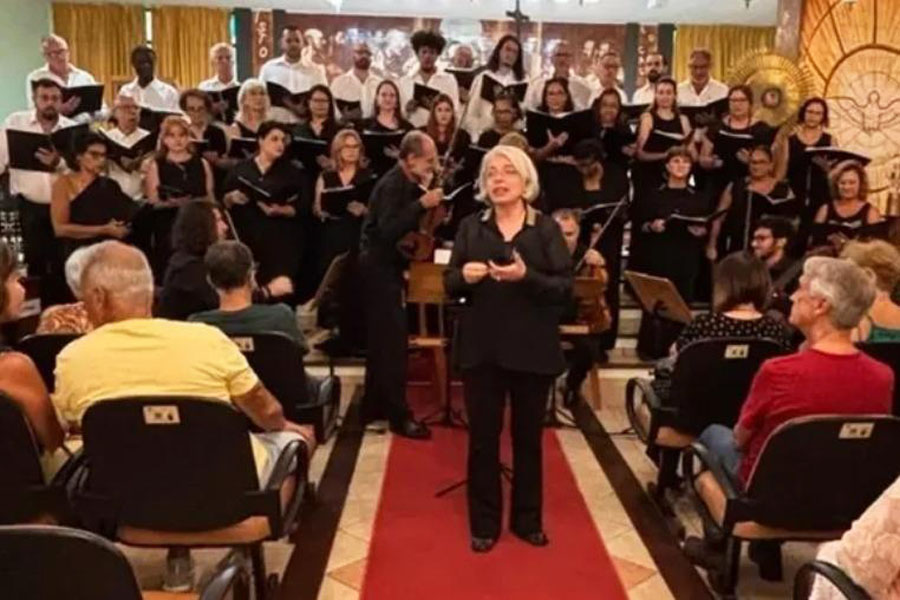 Coral Municipal de Santos se apresenta no domingo na Concha Acústica