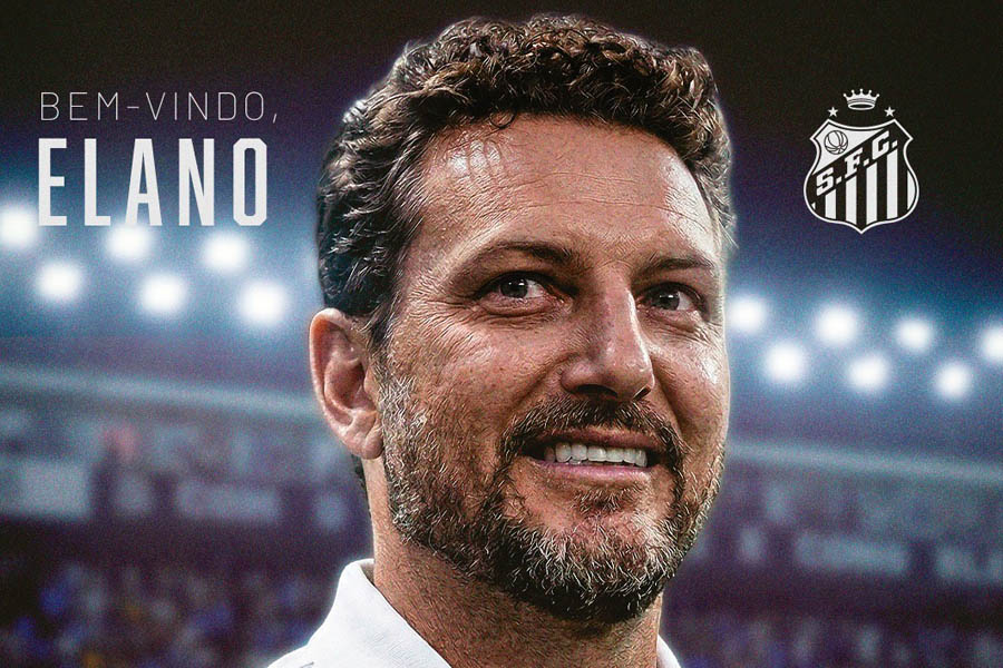 Santos anuncia Elano como novo gerente de futebol da base