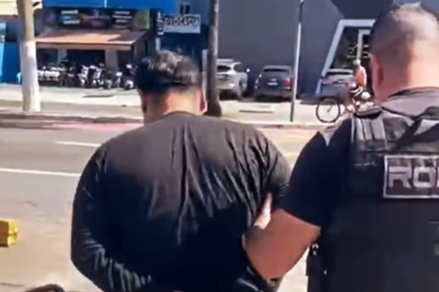 Foragido da Justiça de Santa Catarina por associação criminosa é preso em Guarujá