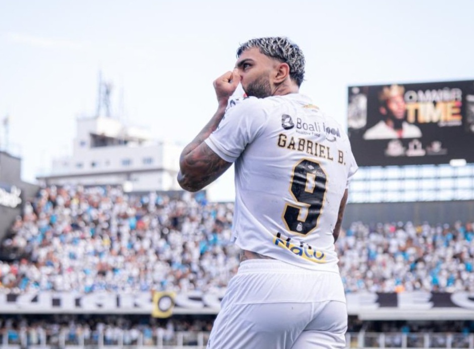 Gabigol empata e Neymar tem atuação discreta no clássico entre Santos e Corinthians