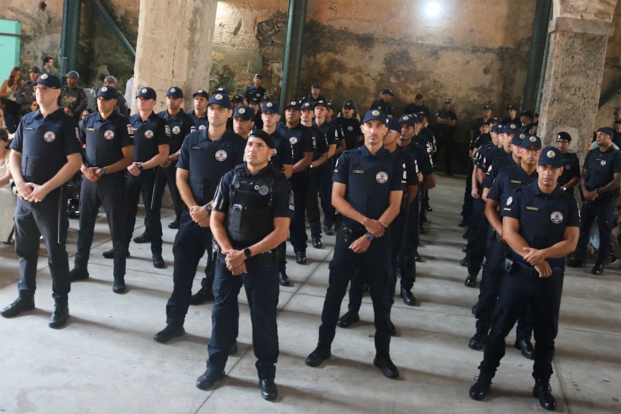 36 guardas estão prontos para reforçar a GCM Santos; Guardiã Maria da Penha ganha nova equipe