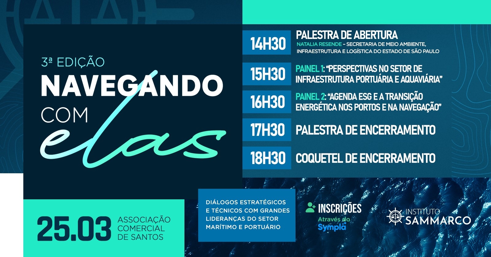 'III Navegando com Elas' reúne lideranças femininas do setor portuário em Santos