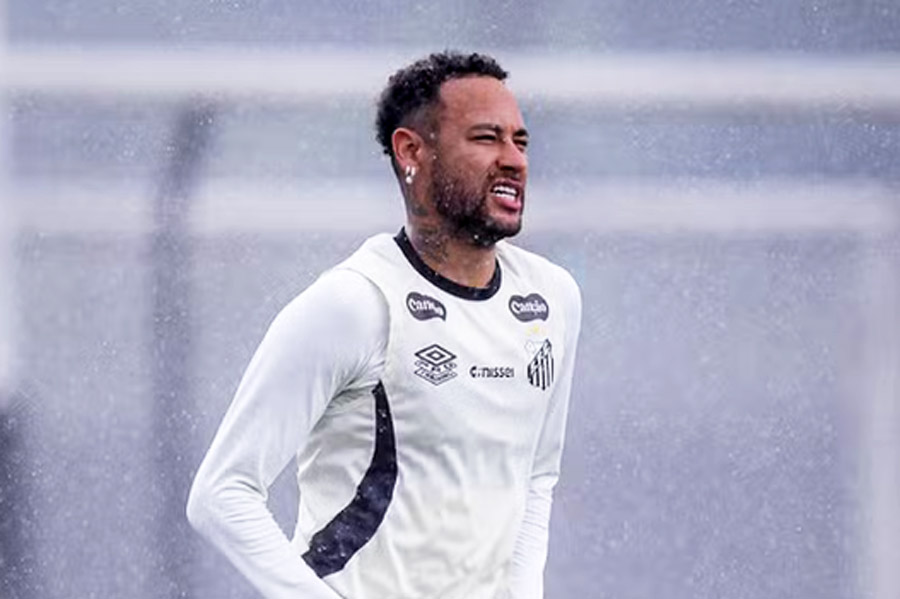 Neymar será preservado por Vojvoda e não enfrenta o Mirassol