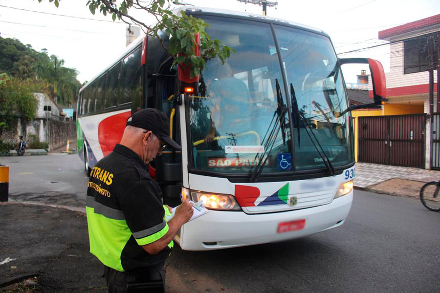 São Vicente facilita entrada de ônibus turísticos na cidade através de formulário online