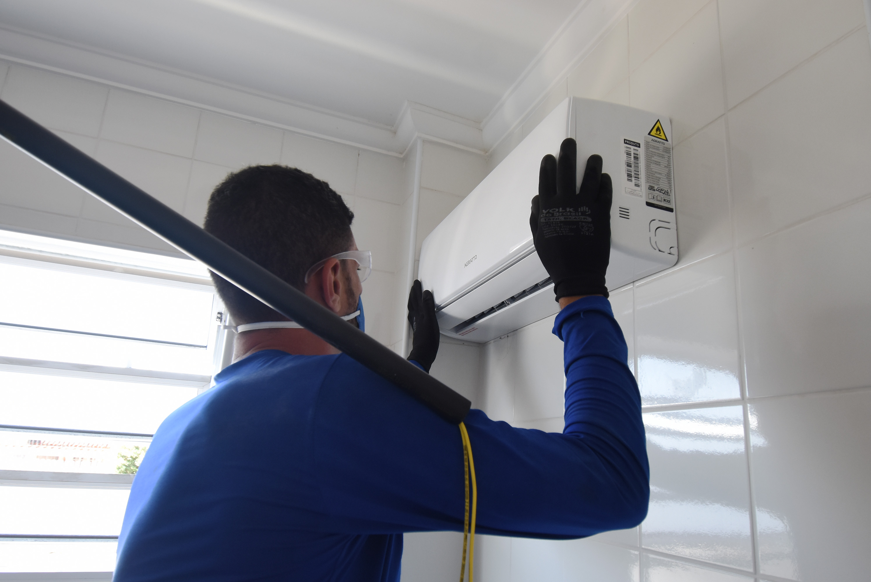 Unidades de saúde de Praia Grande recebem novos aparelhos de ar-condicionado