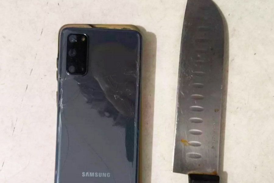 Homem é preso após usar faca para ameaçar vítima e roubar celular em Peruíbe