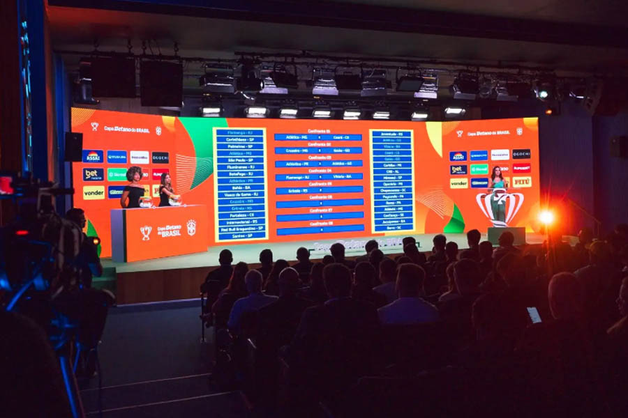 CBF sorteia confrontos da quinta fase da Copa do  Brasil; confira os duelos