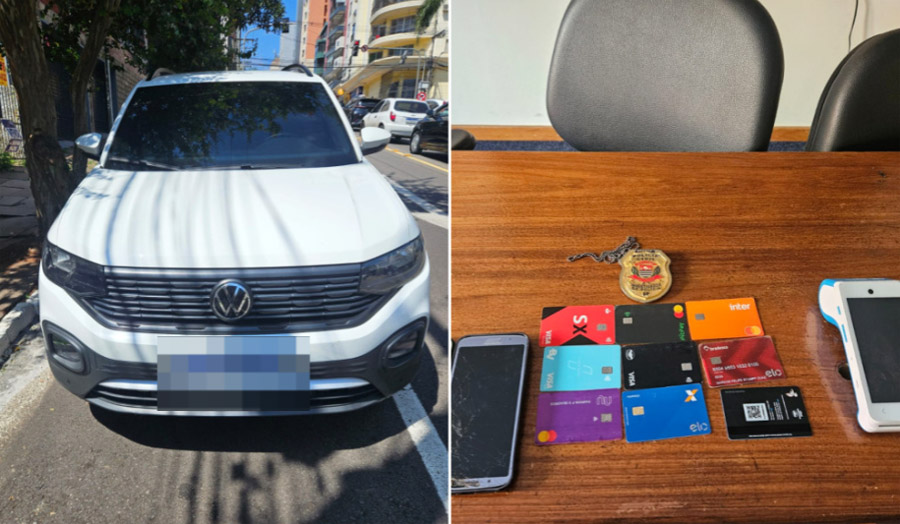 Homens são presos no PR e RS por golpe que fez idosa de Mongaguá perder mais de R$ 100 mil; VÍDEO