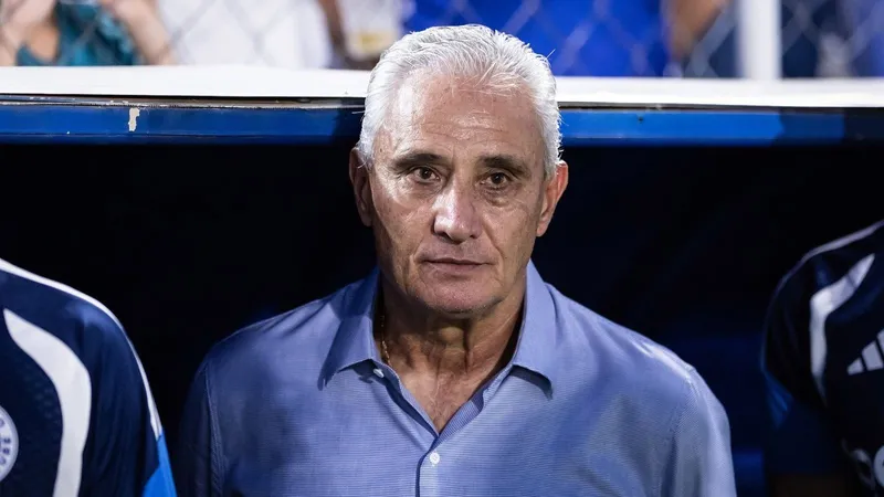 Cruzeiro demite Tite após empate por 3 a 3 com o Vasco