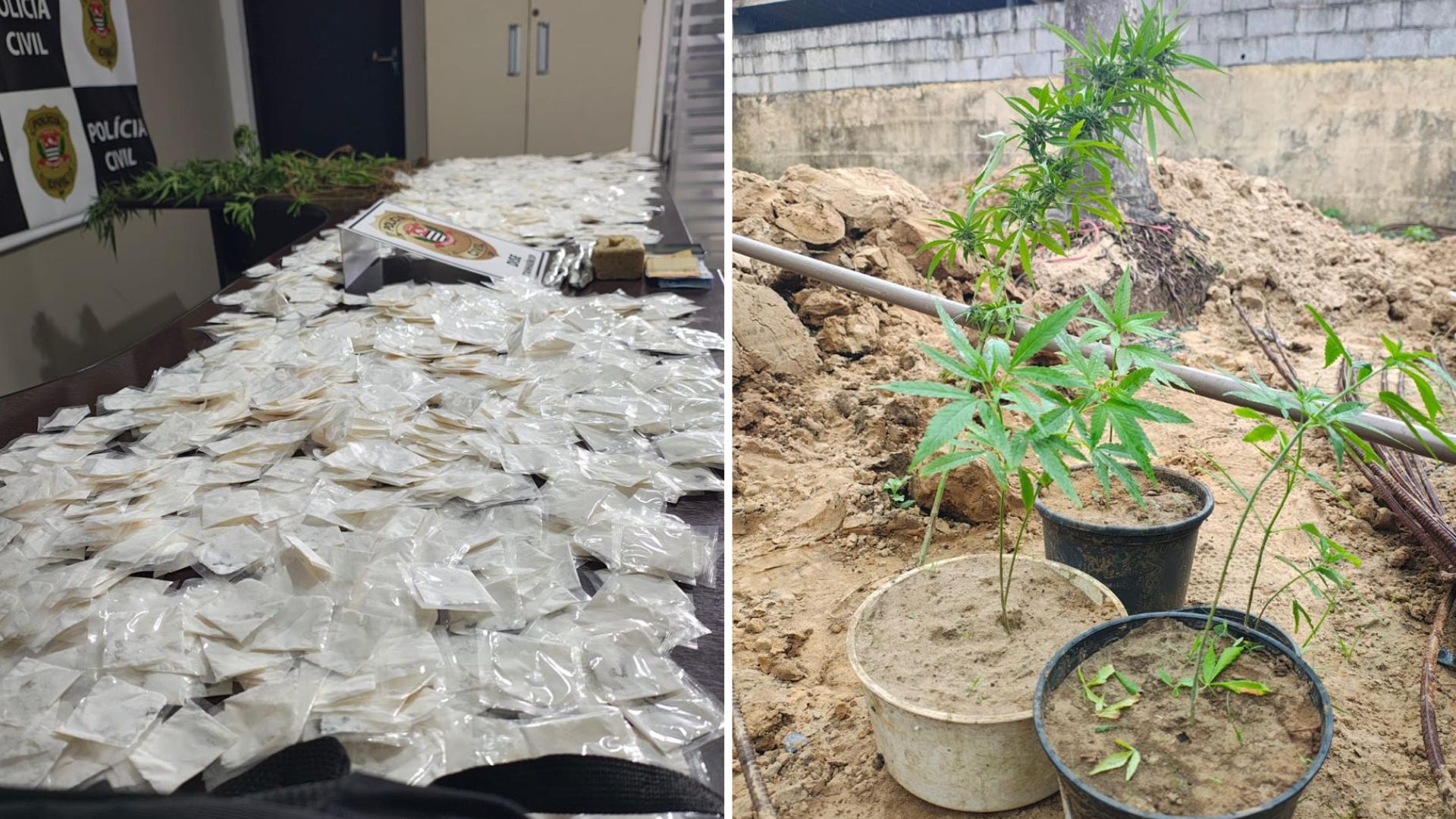 Coordenador de organização criminosa é preso com quase 2 mil porções de drogas em Itanhaém