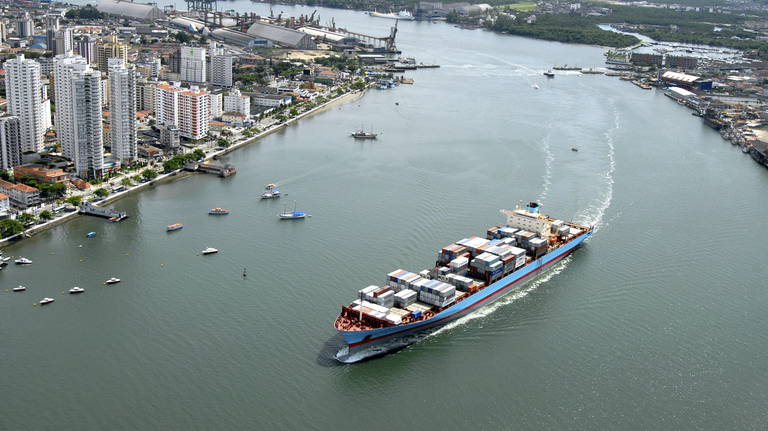 Antaq marca audiência pública sobre concessão do canal do Porto de Santos com investimento de R$ 688 mi