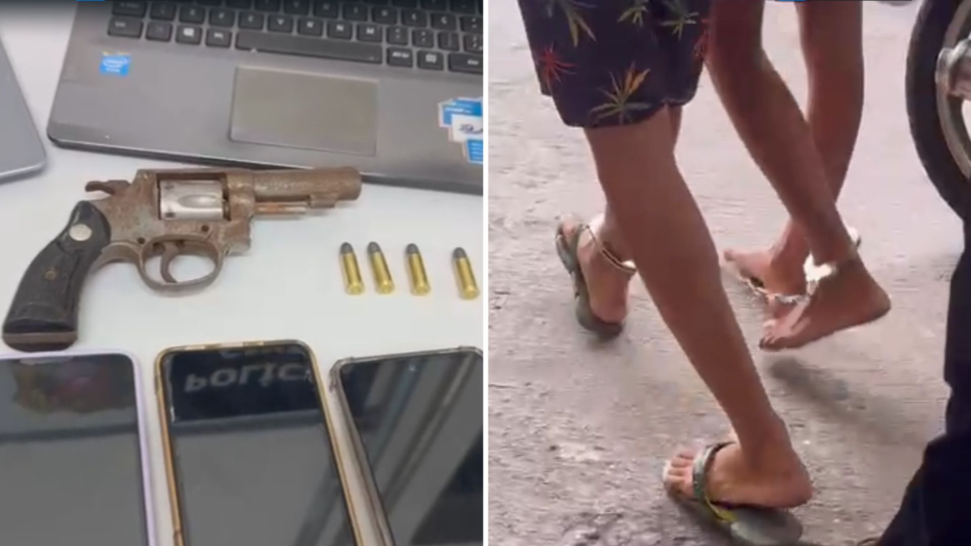 Polícia Civil mira ‘gangue da bike’, prende dois e apreende quatro menores em Peruíbe