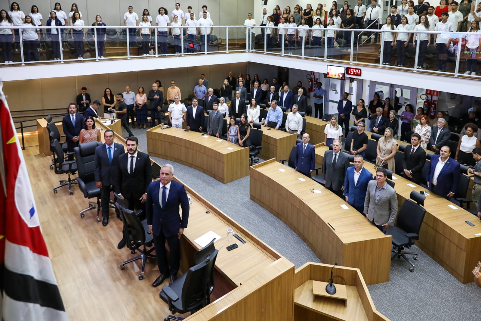 CAMPS Santos é homenageado na Câmara Municipal no Dia do Aprendiz