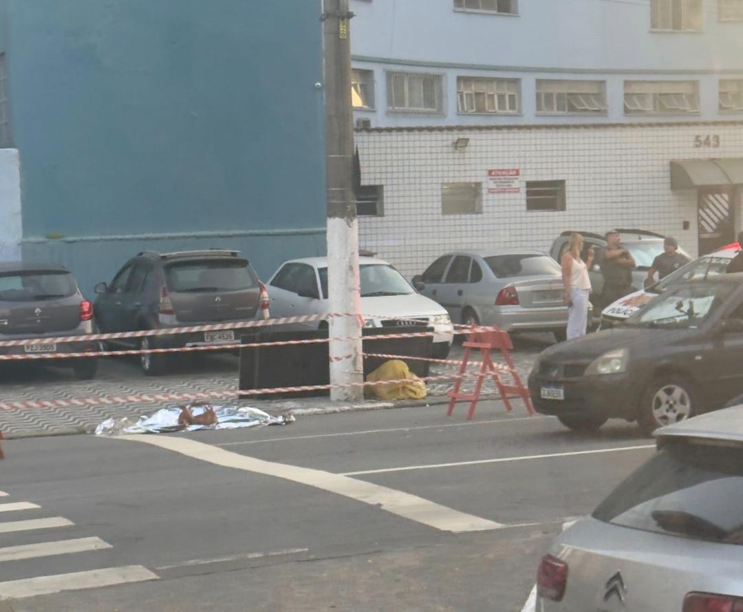 Idosa de 77 anos morre após ser atropelada na Avenida Presidente Wilson, em São Vicente