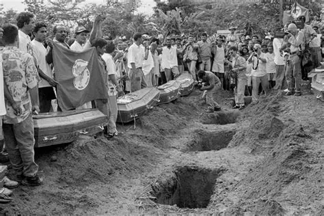 Ato dos 30 anos do massacre de Eldorado do Carajás (PA) refaz trajeto das vítimas