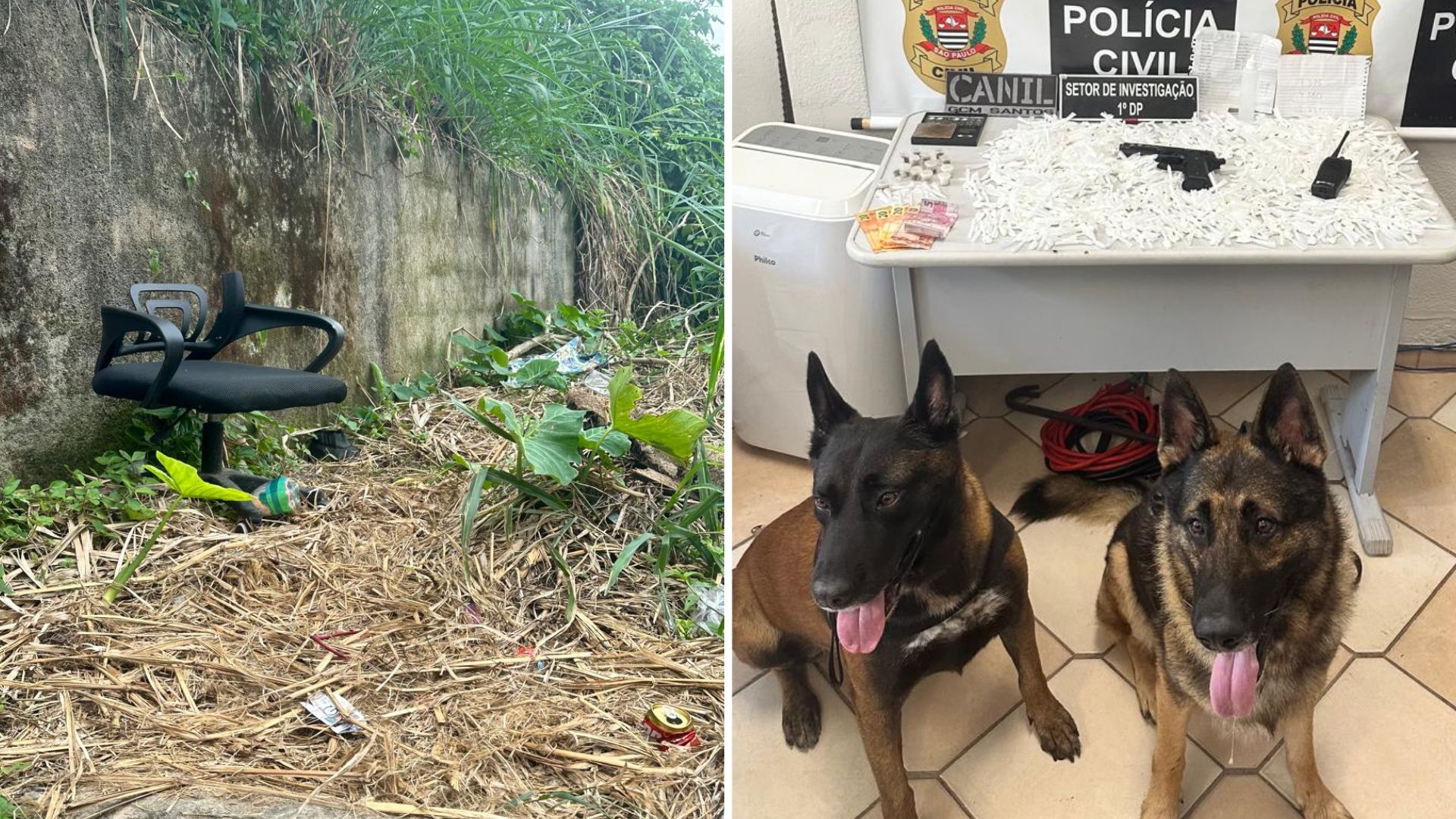 Homem é preso em flagrante e Polícia Civil desarticula base do tráfico no Monte Serrat