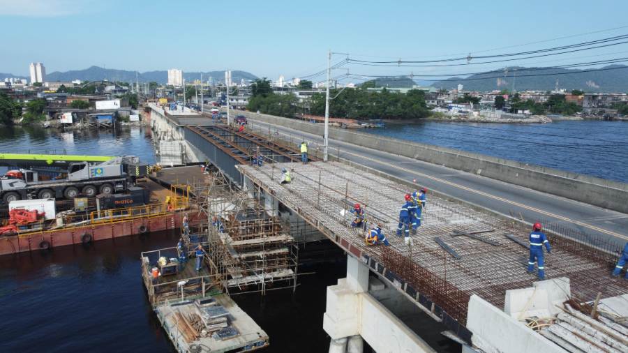 Ponte dos Barreiros funcionará com novas regras durante reta final de obra do VLT; confira