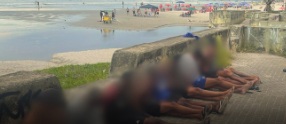 Suspeitos fogem da polícia e abandonam bicicletas usadas em crimes na orla de Mongaguá