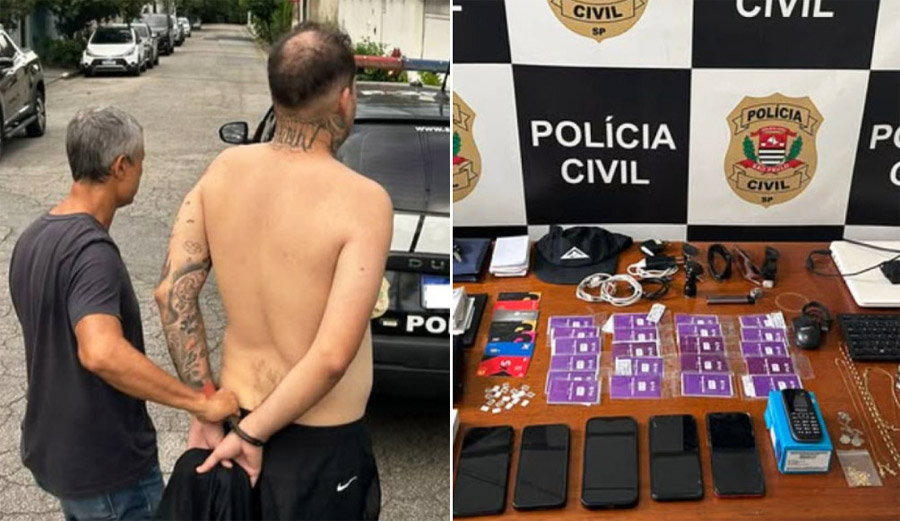 Homem é preso por usar identidade falsa de advogados para aplicar golpes em Santos