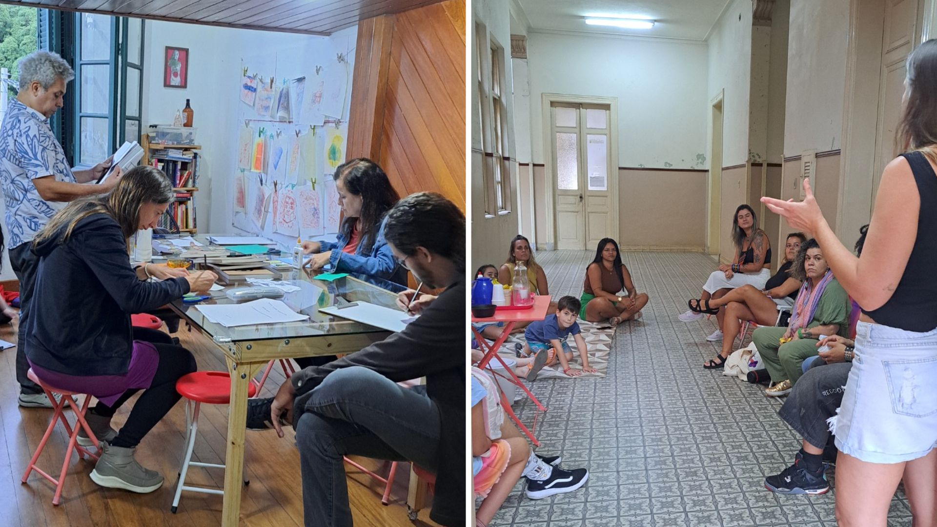Encontro de Desenho convida público a “narrar o tempo” em edifício histórico de Santos