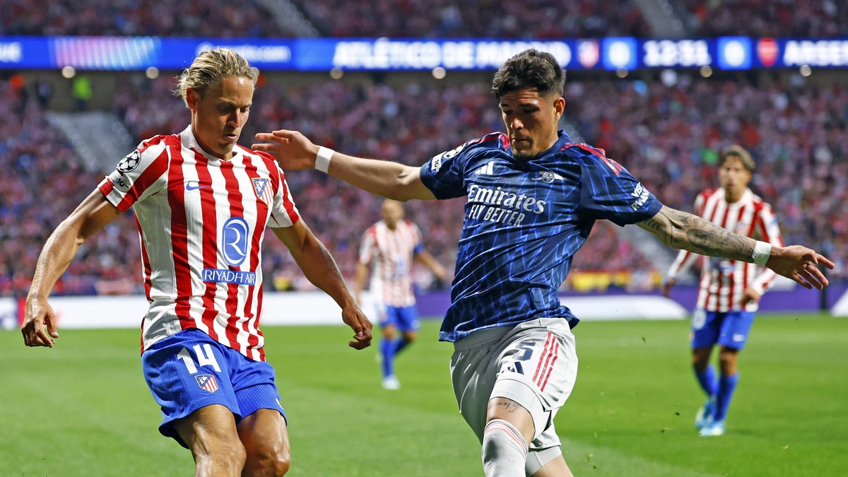 Com um pênalti para cada lado, Atlético e Arsenal empatam em primeiro duelo