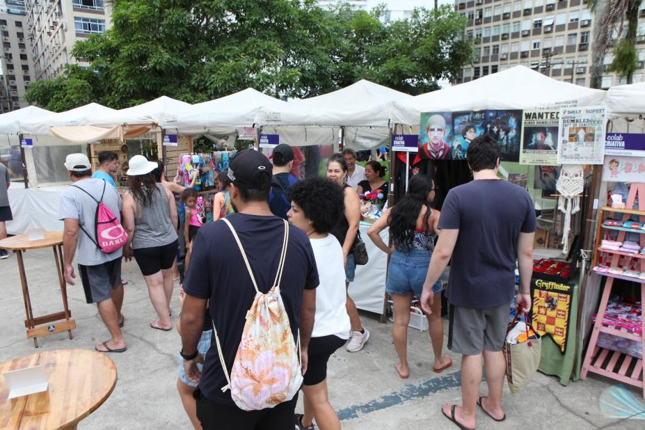Festival Criativo, com artesanato e música, segue neste domingo em Santos