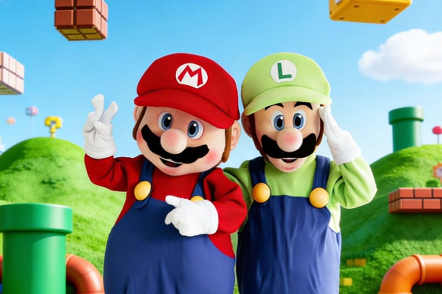 Cine Roxy do Brisamar Shopping realiza encontro com Mario e Luigi nesta sexta-feira