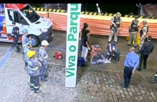 Homem morre após cair de passarela de pedestres na região portuária de Santos