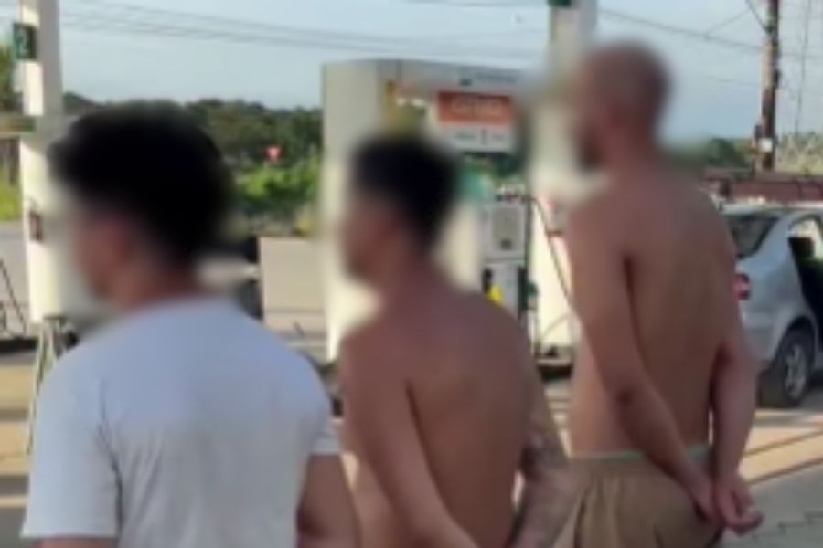 Quadrilha suspeita de furtar fios é detida e procurado pela Justiça é capturado em Itanhaém