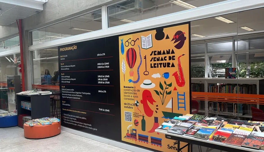 Baixada Santista recebe 11ª Semana Senac de Leitura com programação gratuita