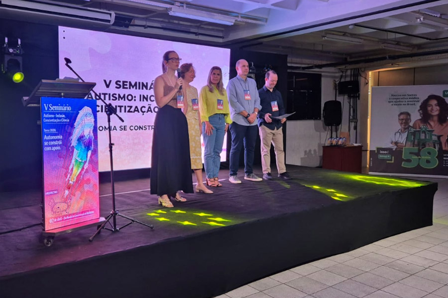 USC Saúde promove seminário em Santos e reúne especialistas para falar sobre autismo