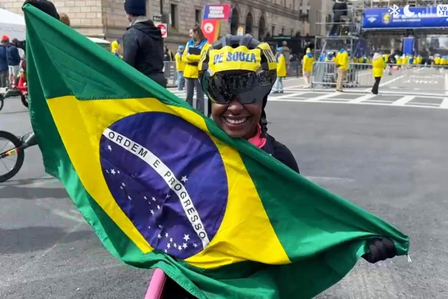 Santista Vanessa Cristina repete top 5 em Boston e se firma entre as melhores do Mundo