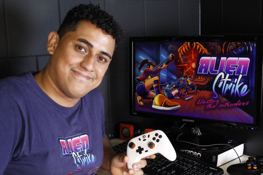 Vicentino transforma paixão por videogames em lançamento de jogo indie na Steam