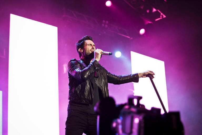 Maroon 5, que estica turnê no Brasil, já fez mais de 20 shows no país