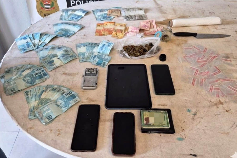 Esquema de 'disk drogas' é desarticulado na Baixada Santista; três suspeitos são presos