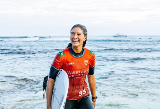 Nascida no Havaí, líder pelo Brasil, Luana Silva quebra jejum de 18 anos