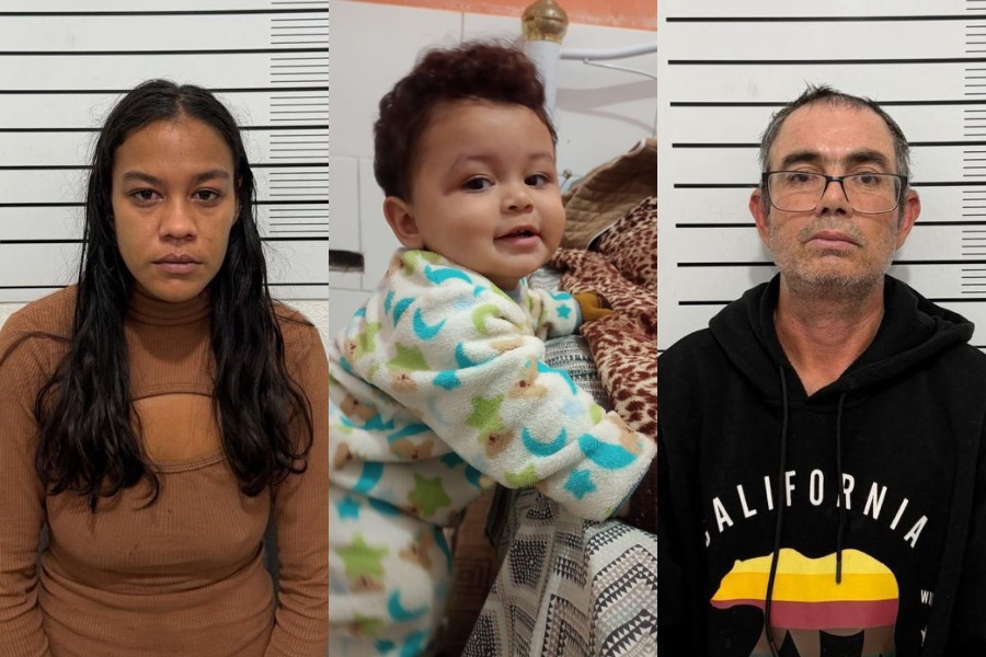Polícia Civil prende mãe e companheiro por envolvimento na morte de bebê de um ano em Guarujá