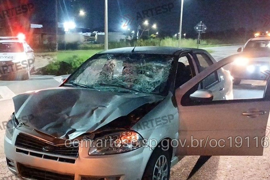 Pedestre morre atropelado por carro na Rodovia Padre Manoel da Nóbrega
