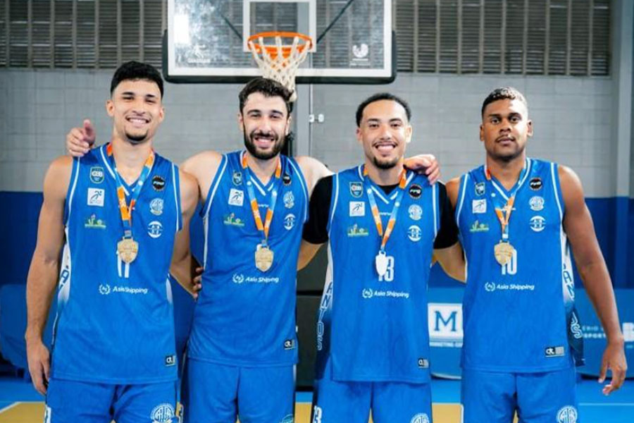 Equipe Santos de basquete 3x3 vence a segunda etapa do Paulista
