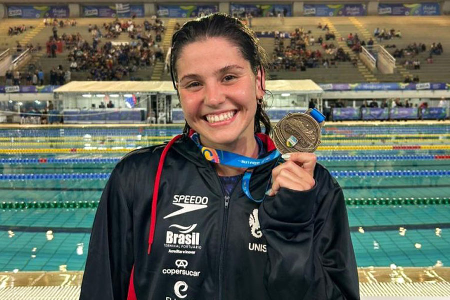 Natação Unisanta conquista cinco medalhas no quarto dia do Troféu Maria Lenk; Bia Dizotti faz índice do Pan-Pacífico