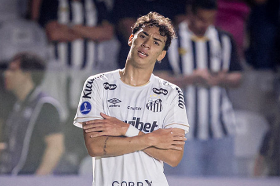 Bontempo comemora fase artilheira no Santos: 