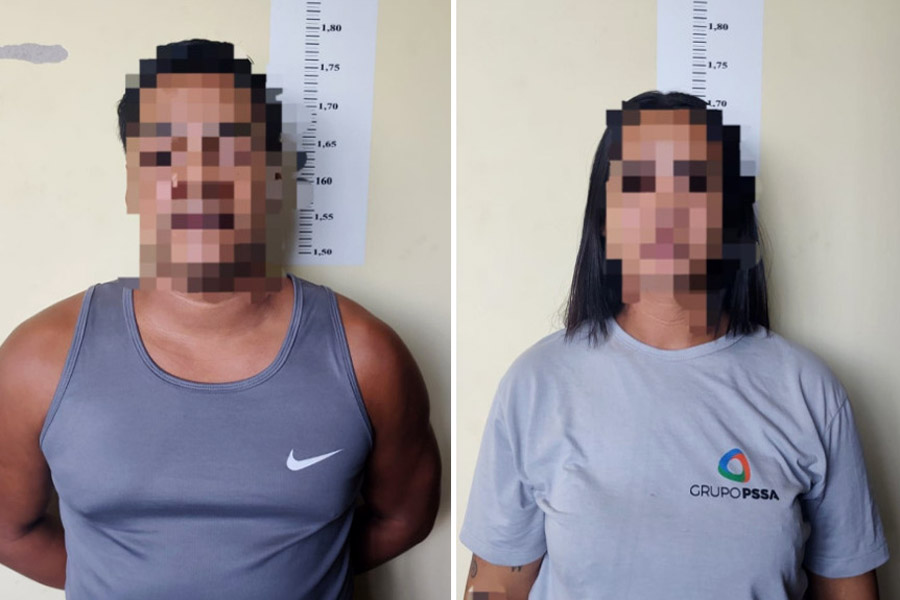 Casal é preso em flagrante por tráfico de drogas em Cubatão; VÍDEO