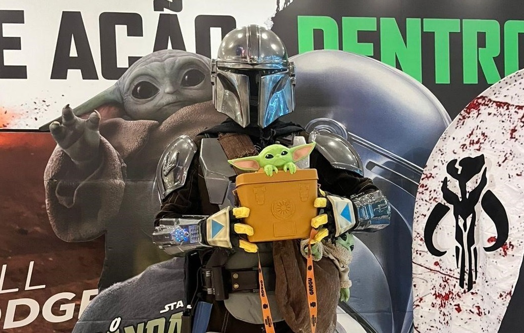 Cinema promove encontro com cosplayers de Star Wars em shopping