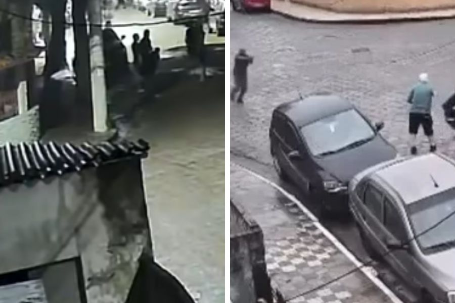 Mulher é rendida e tem carro roubado por seis criminosos em rua onde idoso escapou de assalto em Cubatão; VÍDEO