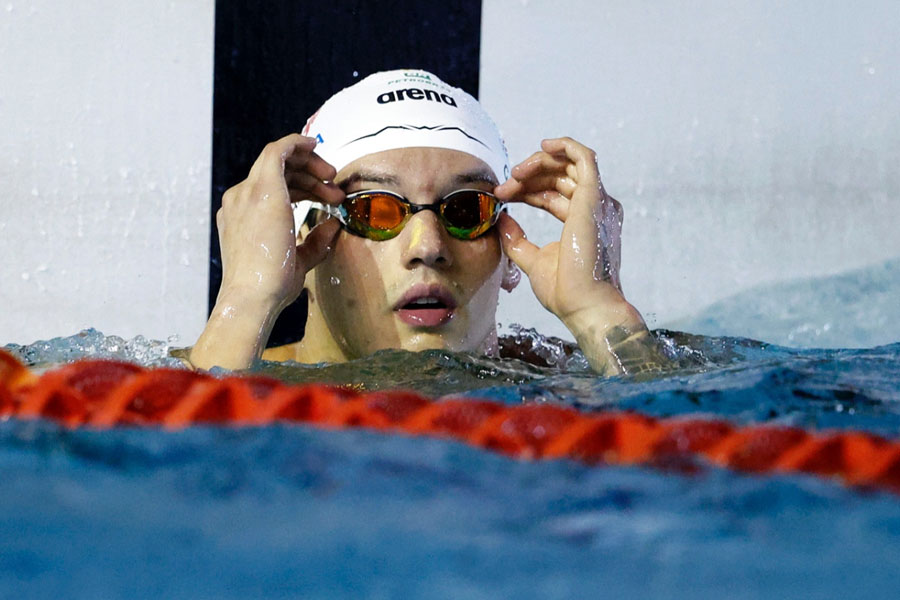Guilherme Caribé, da Unisanta, vence 50m livre no Troféu Maria Lenk e alcança índice para o Pan Pacífico