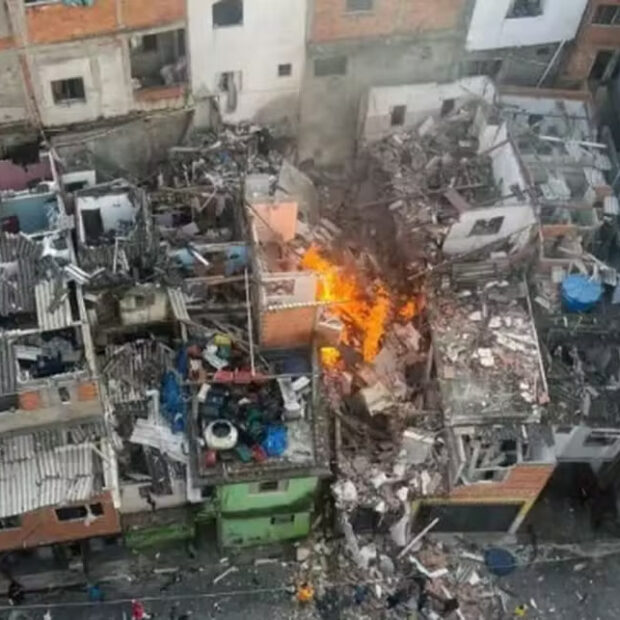 Explosão destrói casas e deixa um morto e três feridos no Jaguaré, na zona oeste de São Paulo