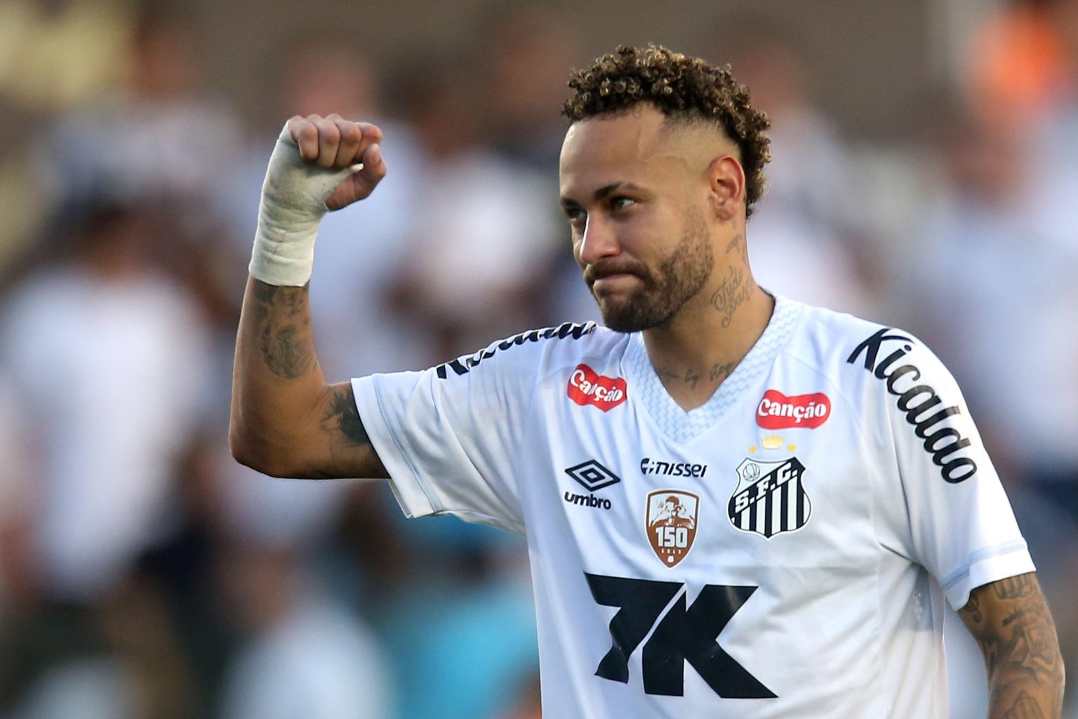 Neymar tenta convencer Ancelotti e quebrar tabu do Santos na Copa do Brasil