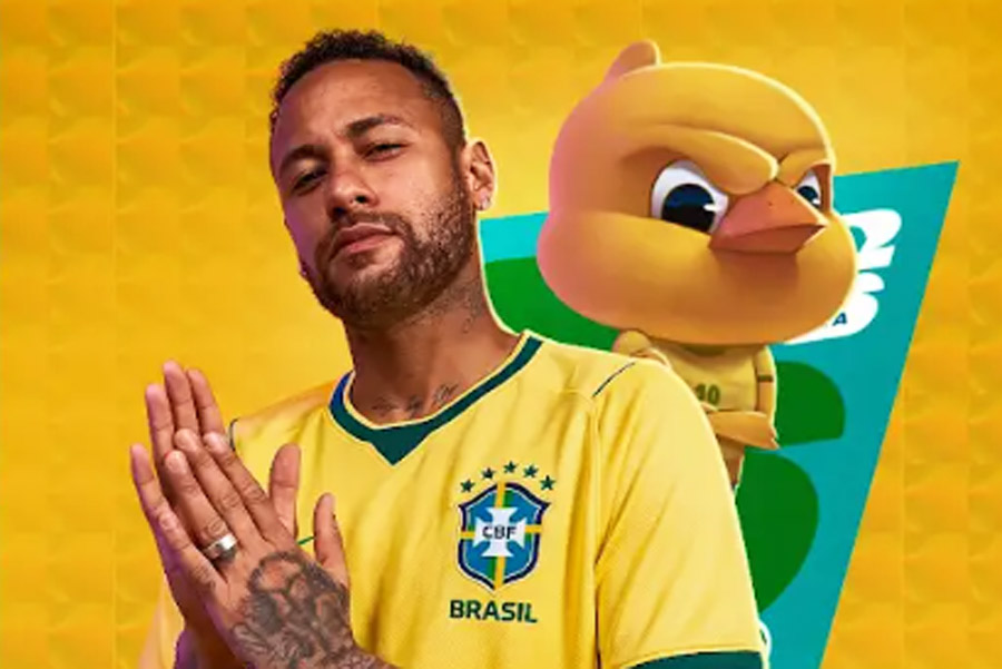 Neymar é o 15º jogador do Santos a defender a Seleção Brasileira na história das Copas